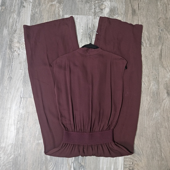 Theory wide leg jumpsuit size P silk - Picture 5 of 12